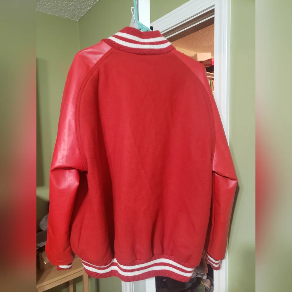 Red's varsity jacket - Picture 2 of 2